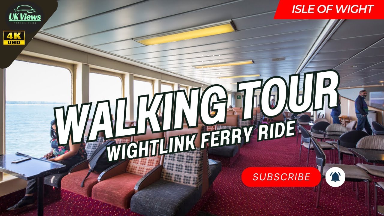 Isle of Wight Vlog: Wightlink Ferry Ride - Must-See Travel Adventure