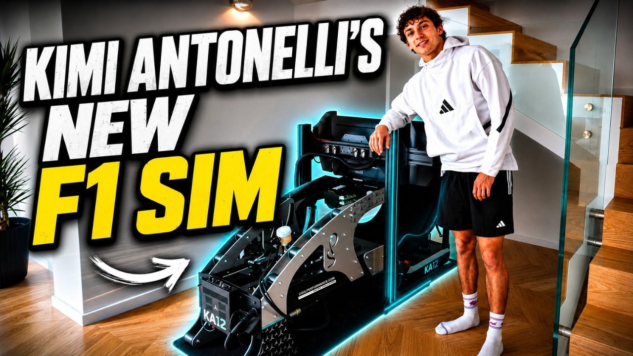Kimi Antonelli's New F1 Simulator | Cool Performance Formula Pro
