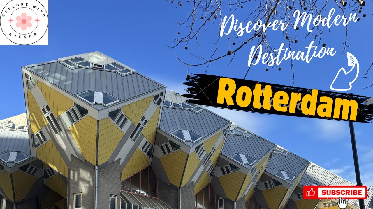 Exploring Rotterdam | Modern Architecture, City Vibes & Hidden Gems 🇳🇱
