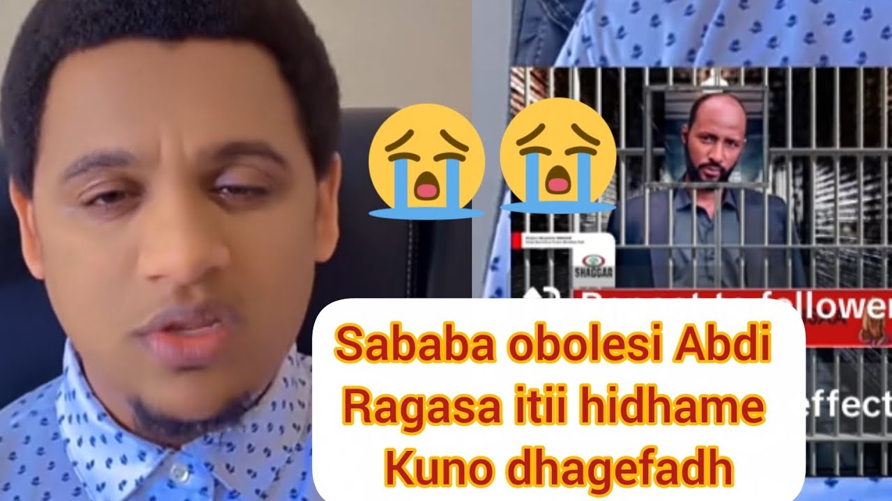 Sababa obolesii. Abdi ragasa adisun hidhamef  kunoo dhagefadha 😭