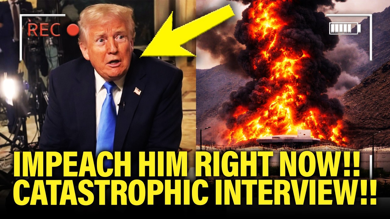 🚨Trump PANICS and BLOWS UP INTERVIEW over WAR!!!