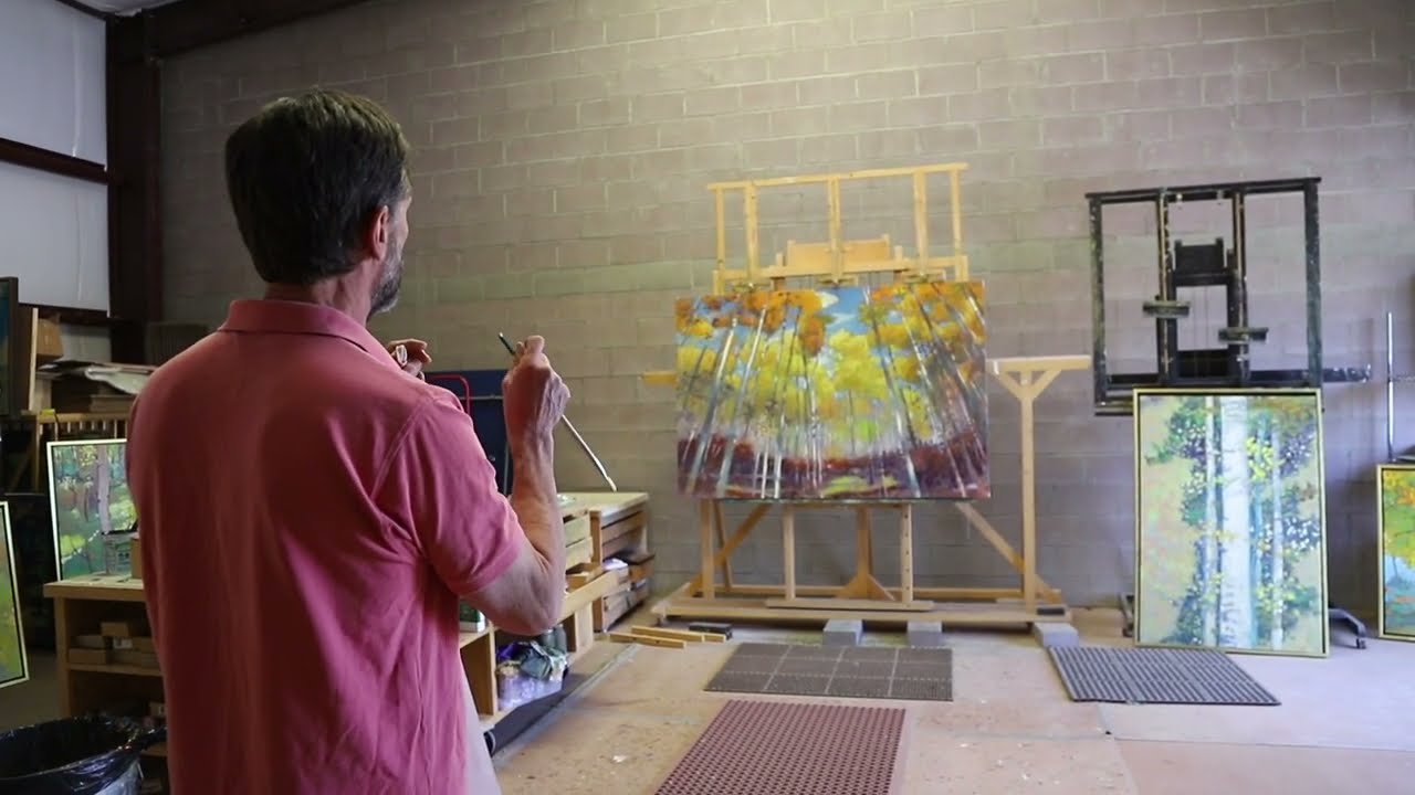 Rick Stevens in the Studio: An Artist's Discussion on Process and Technique