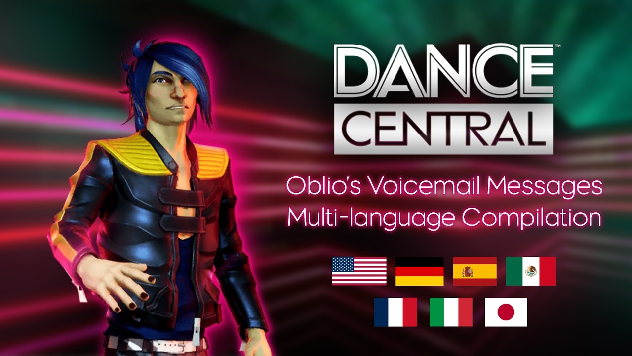 Dance Central | Oblio's Voicemail Messages | Multi-language Compilation