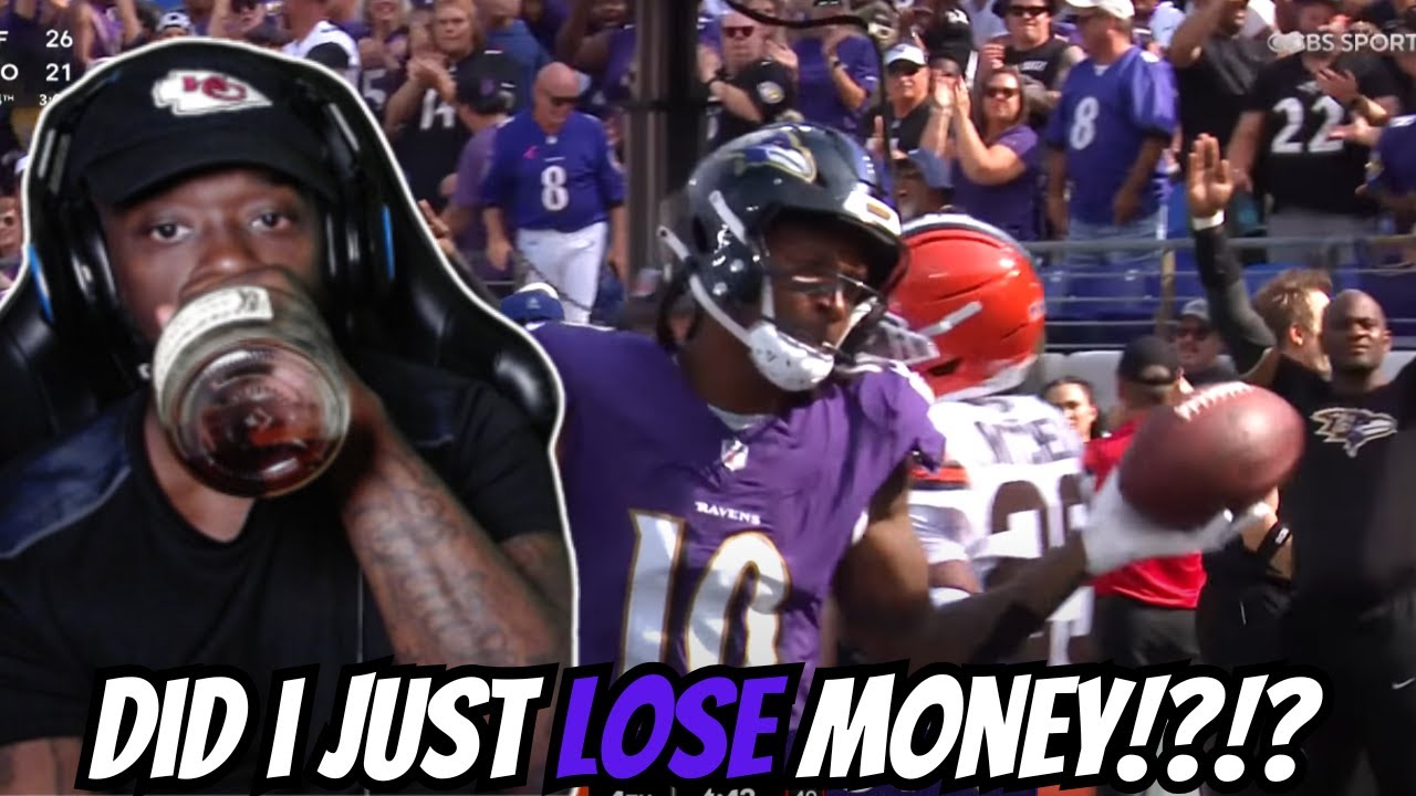 CHIEFS FAN REACTS TO! Browns vs Ravens Game Highlights | 2025 NFL Week 2