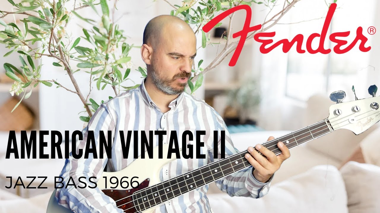 Fender American Vintage II Jazz Bass 1966: ¿Pagarías más de 2000€?
