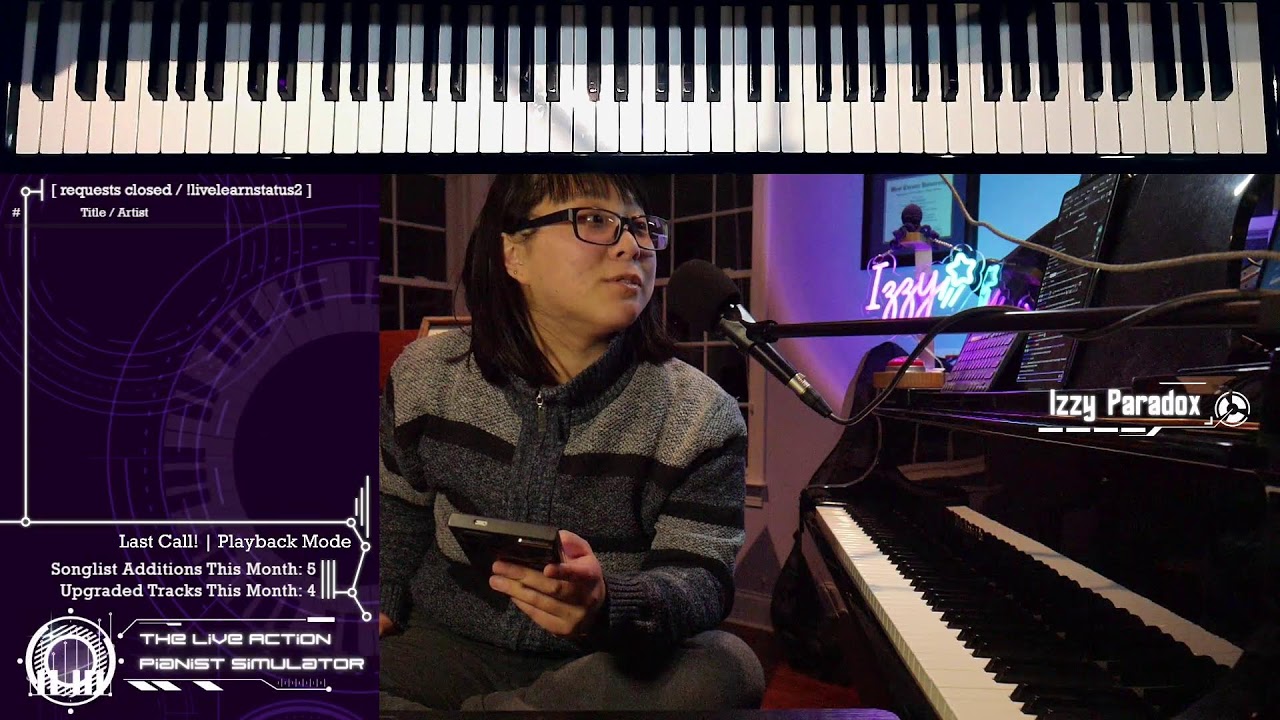 [live action pianist simulator] • what if a pianist was a game • !howtoplay