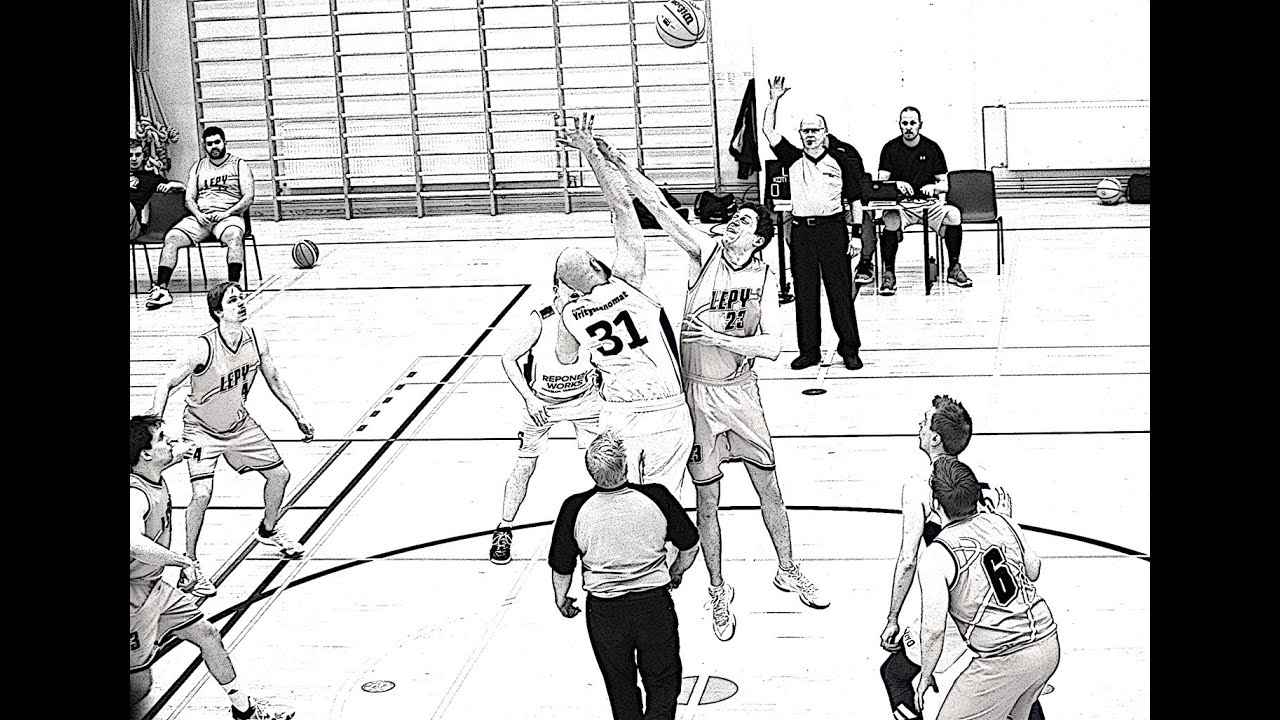Punaportin Blues (PuB) vs. LePy 13.3.2024 koripallo 3-divisioona