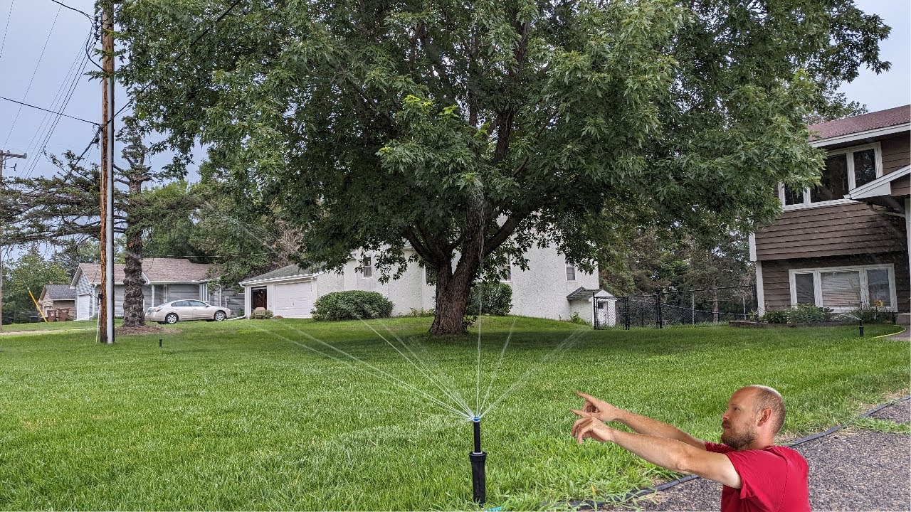 The Most Affordable DIY Sprinkler System For Overseeding Your Lawn