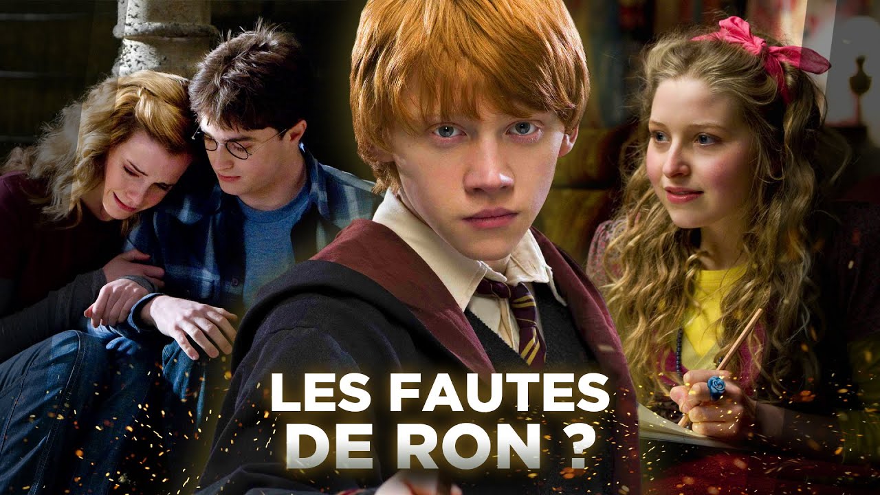 7 FOIS où RON a EU TORT dans HARRY POTTER