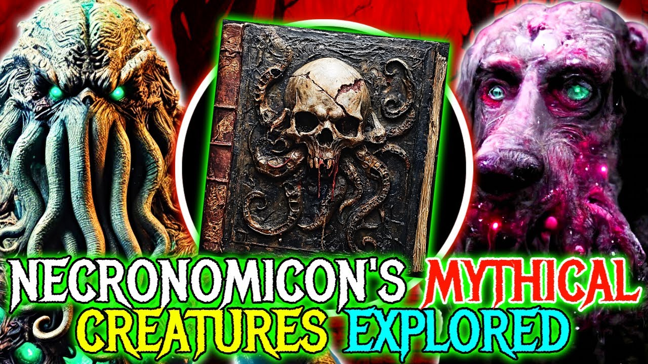 10 Terrifying Necronomicon Mythical Creatures That Are Describe In The Cursed Book - Explored