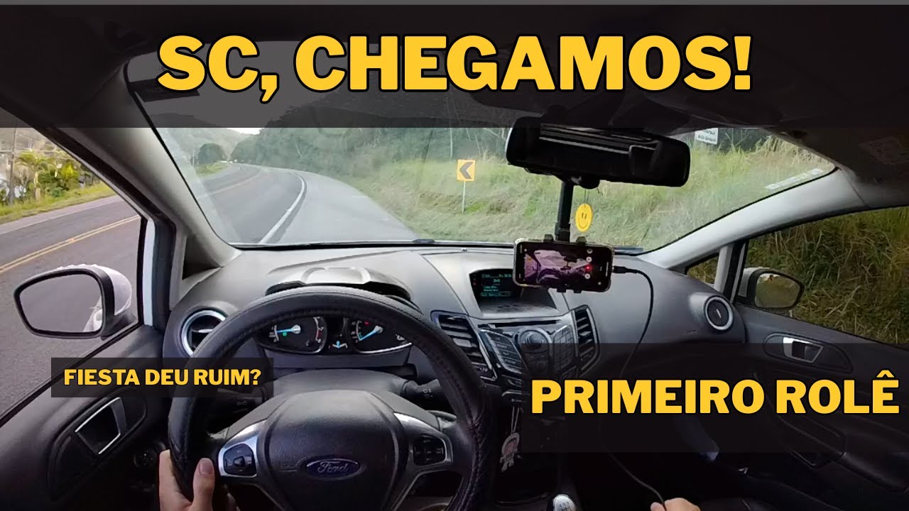 ROLE DE NEW FIESTA EM SC - FINALMENTE CHEGAMOS!