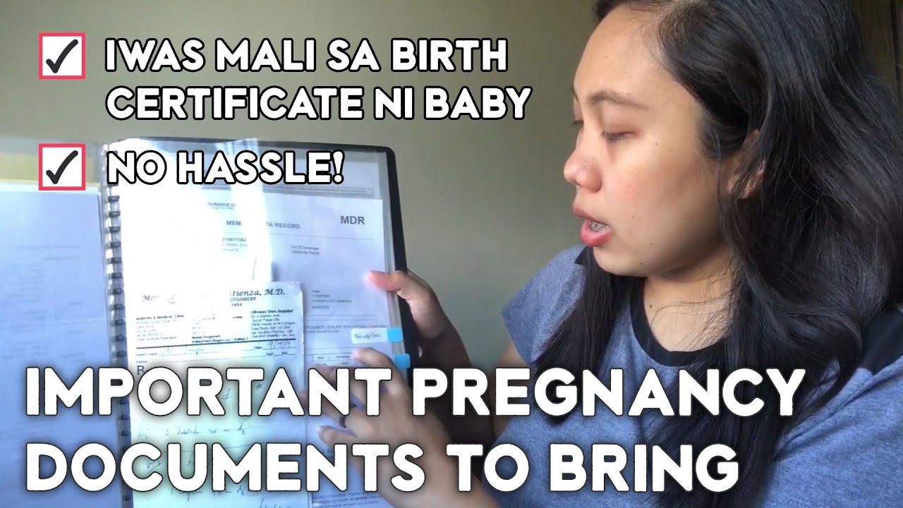 DOCUMENTS TO BRING WHEN GIVING BIRTH PHILIPPINES 2020 | WeTheTZN  VLOG 