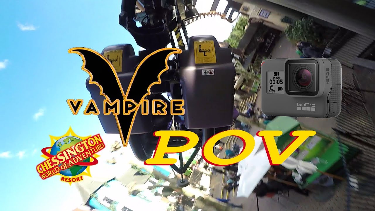 Vampire Ride 3rd Row : Chessington World Of Adventures POV 4K