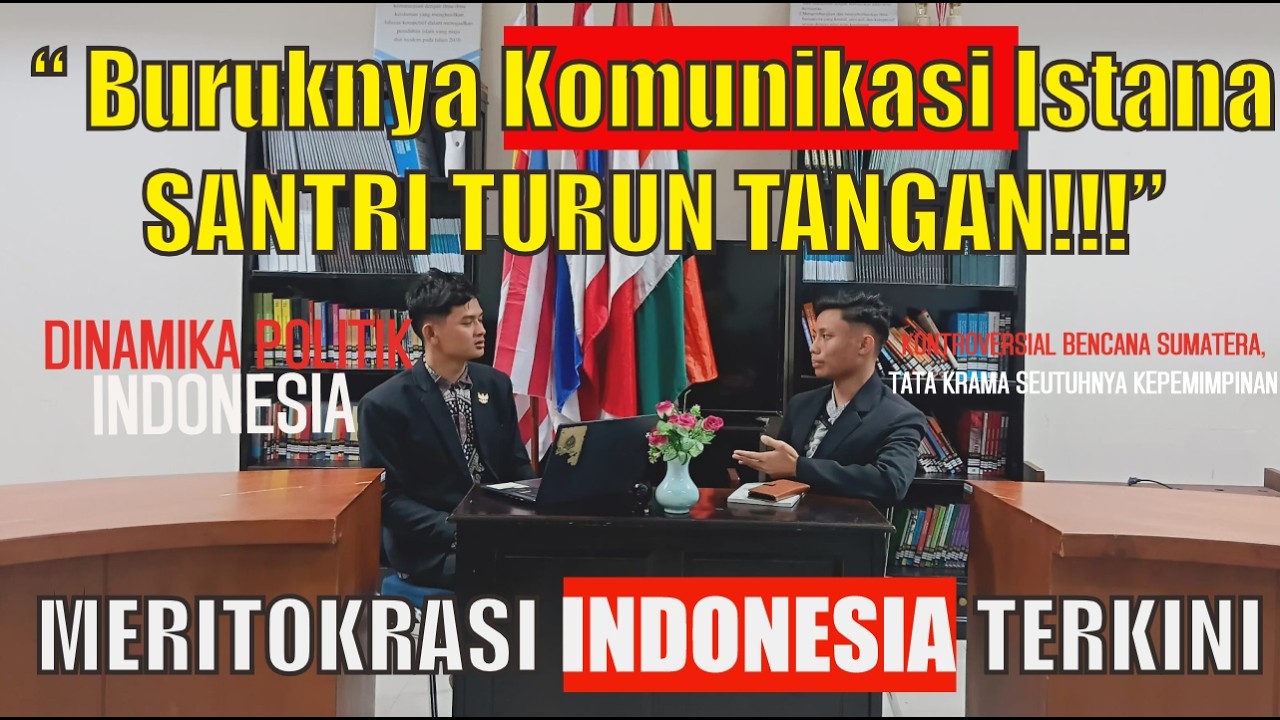 DIPTALK (Diplomat Talk): Buruknya Komunikasi Istana Santri Turun Tangan