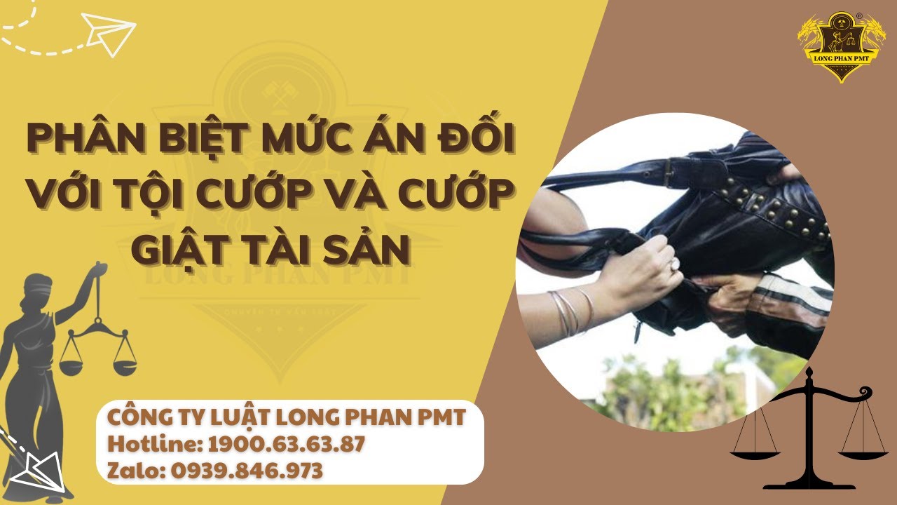 Ph&acirc;n biệt mức &aacute;n đối với tội cướp v&agrave; tội cướp giật t&agrave;i sản