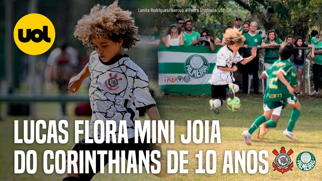 ASSISTIMOS O LUCAS FLORA EM AÇÃO EM UM CORINTHIANS X PALMEIRAS.  NOVA JOIA DO FUTEBOL BRASILEIRO?