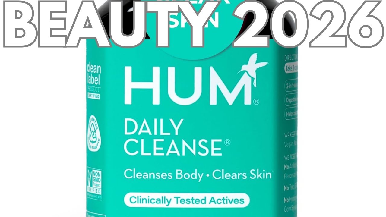 HUM Daily Cleanse 🌱 | Detox Support & Clear-Looking Skin in 60 Capsules!