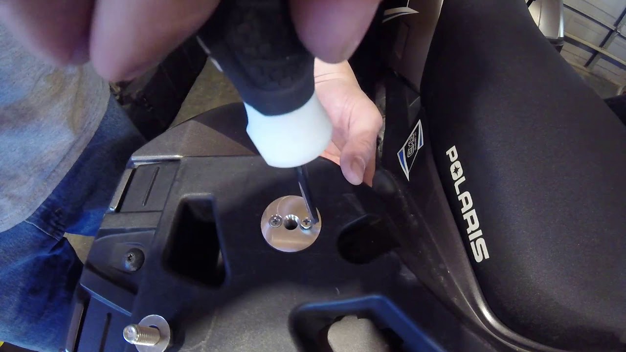Polaris Lock & Ride Accessory Anchor Installation