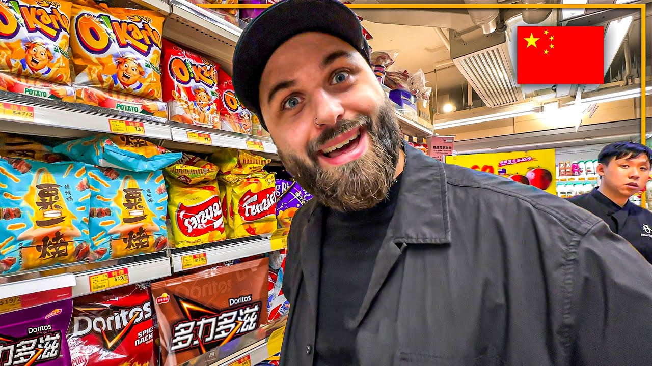 COMO É O SUPERMERCADO EM HONG KONG (CHINA)