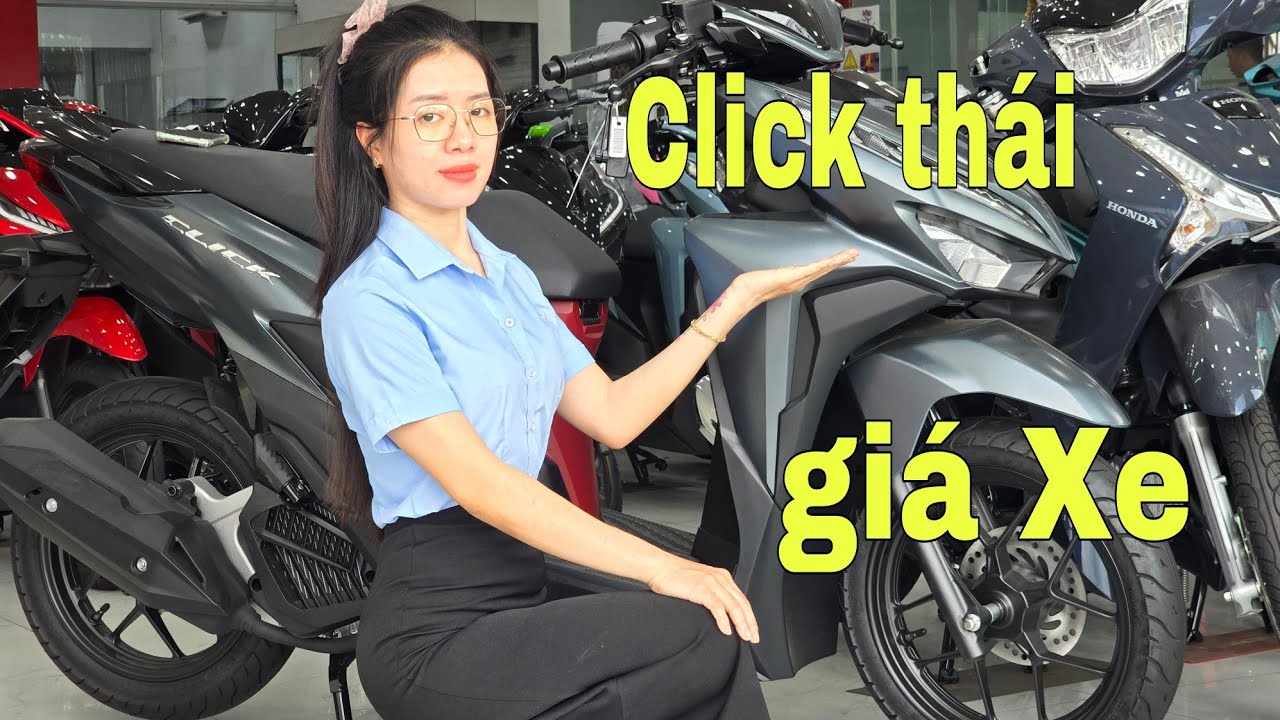 Giá Xe Click thái hôm nay về đủ màu Hấp dẫn | Mỹ motor 