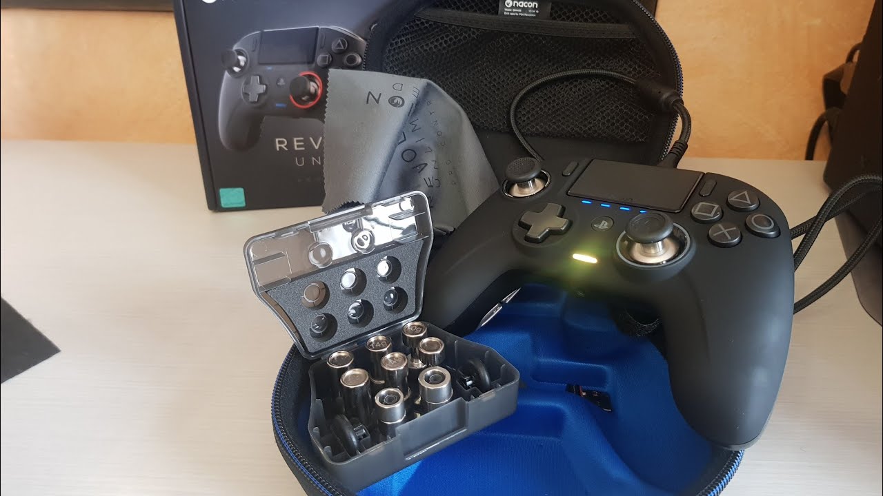 NACON REVOLUTION UNLTIMITED UNBOXING E APPLICAZIONE ITA