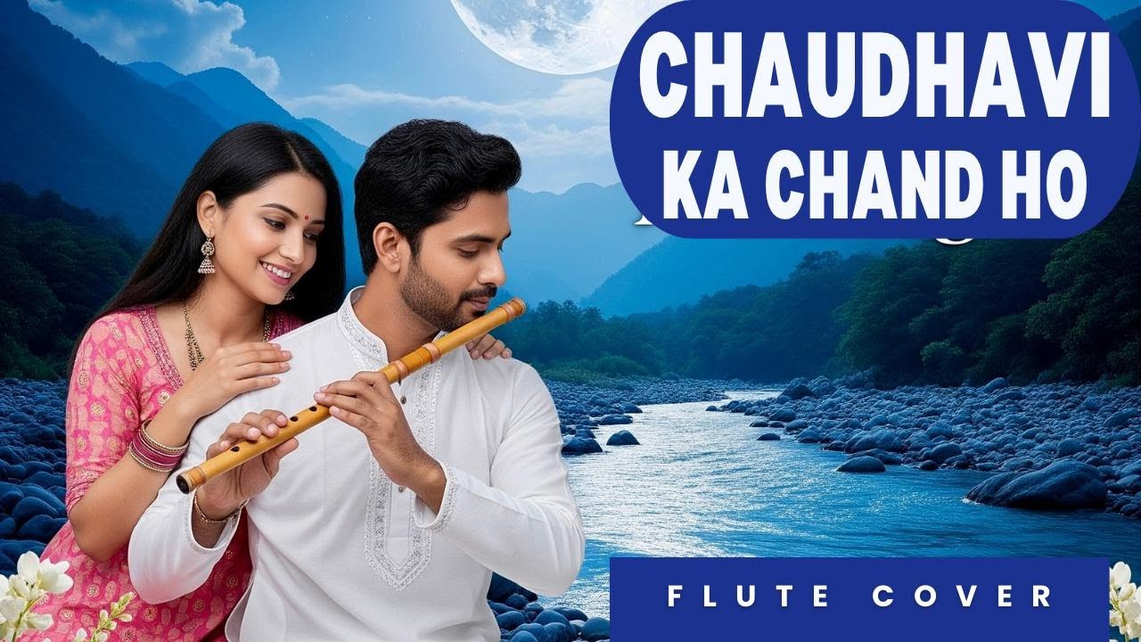 Chaudhvi Ka Chand Ho l Flute Cover | Anurag Rastog