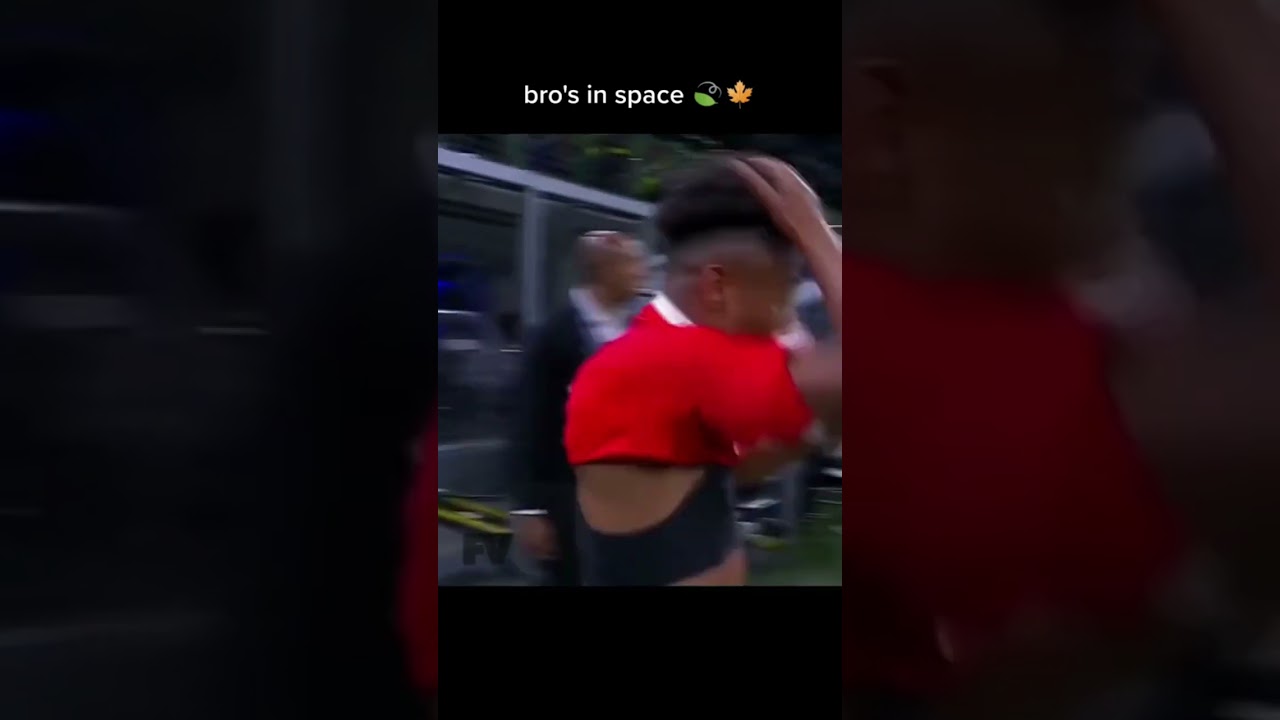 David Neres high on weed 😳🍃 #shorts