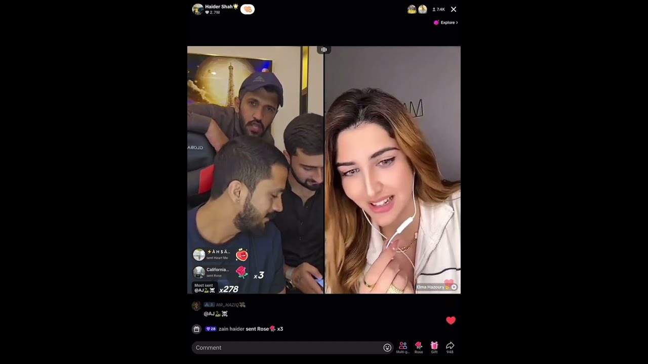 Rajab Vs Elma TikTok Live Part 2 22 July Rajab’s Family
