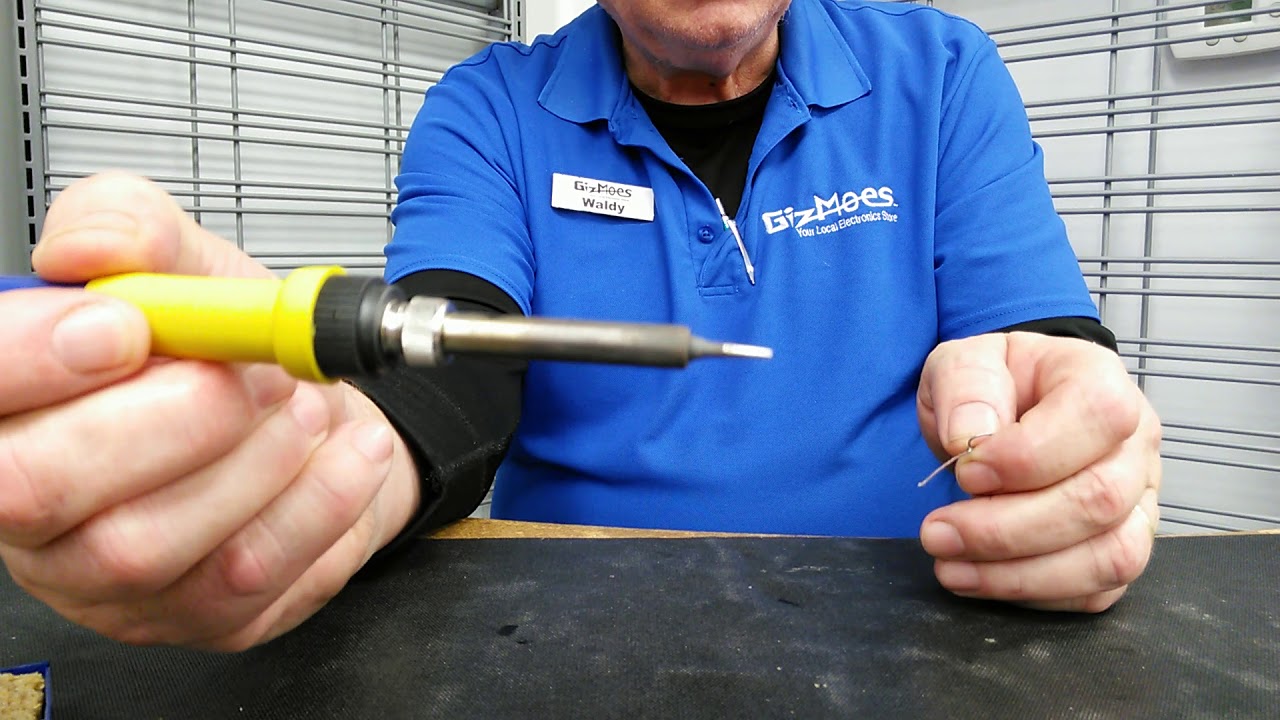 How to tin Soldering iron.
