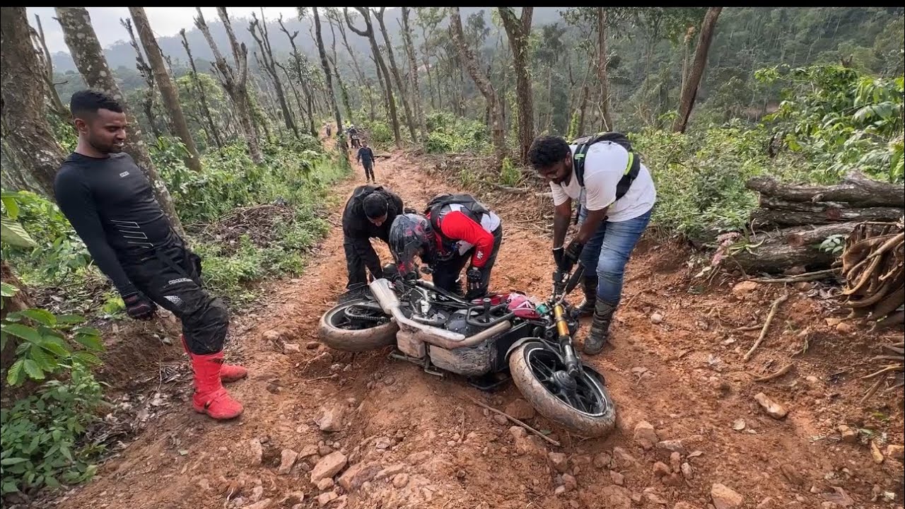 Off-road ಅಲ್ಲ ಇದು Landslide ರೋಡ್ 😂 | Budget friendly stay, Full Adventure Off-road | I’m back!!!