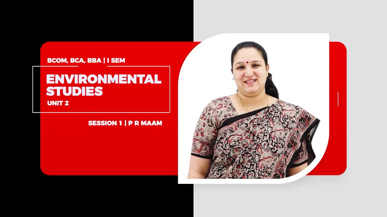 DAY 03 | ENVIRONMENTAL STUDIES | I SEM | B.COM, B.B.A & B.C.A | ECOSYSTEM | L1
