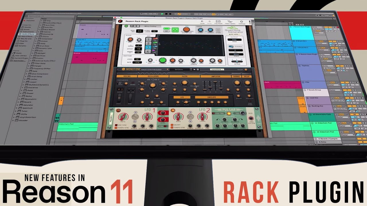 Reason 11 Rack Plugin 🚀 **The FUTURE of Reason**