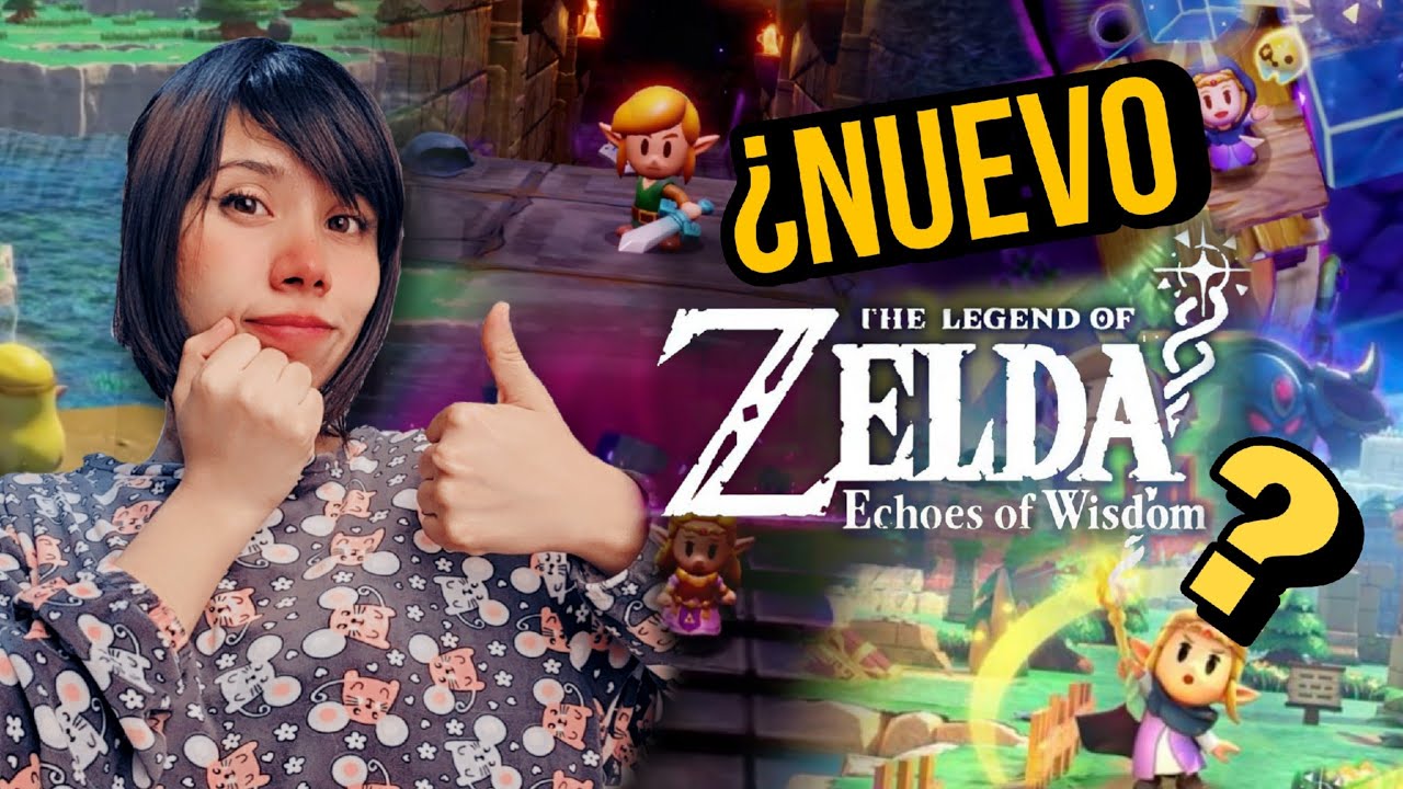 ¡¿ZELDA como PROTAGONISTA?! | Reaccion Zelda Echoes of wisdom