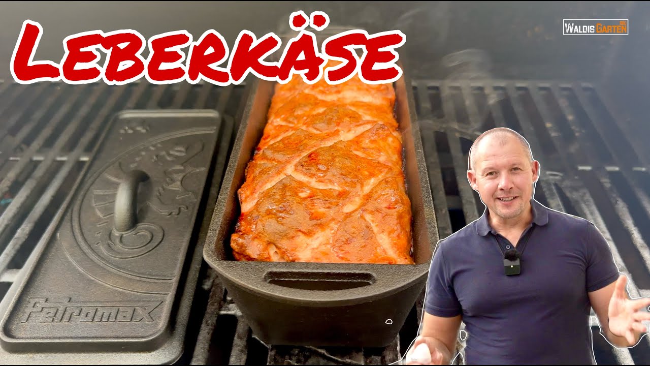 Leberkäse im Dutch Oven / Fleischkäse im Gasgrill / Petromax Kastenform K4