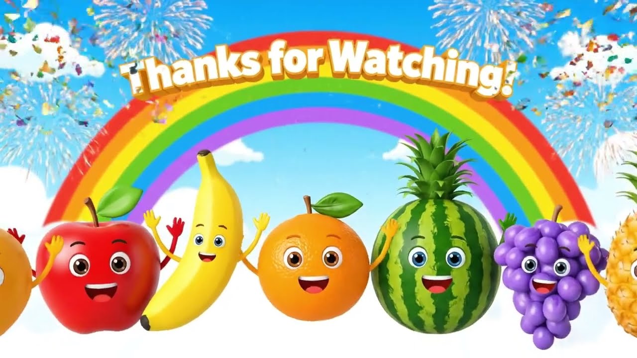 50 Fruits Names and Sounds for Kids 🍎🥭 | Learn Fruits with Fun Sounds