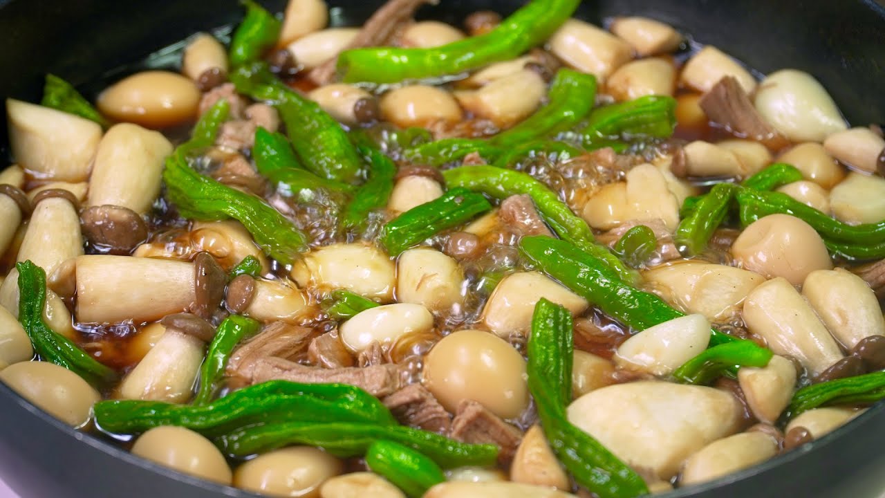 절대로 실패없는 돼지고기 장조림 짜지않고 맛있는 밥 도둑!