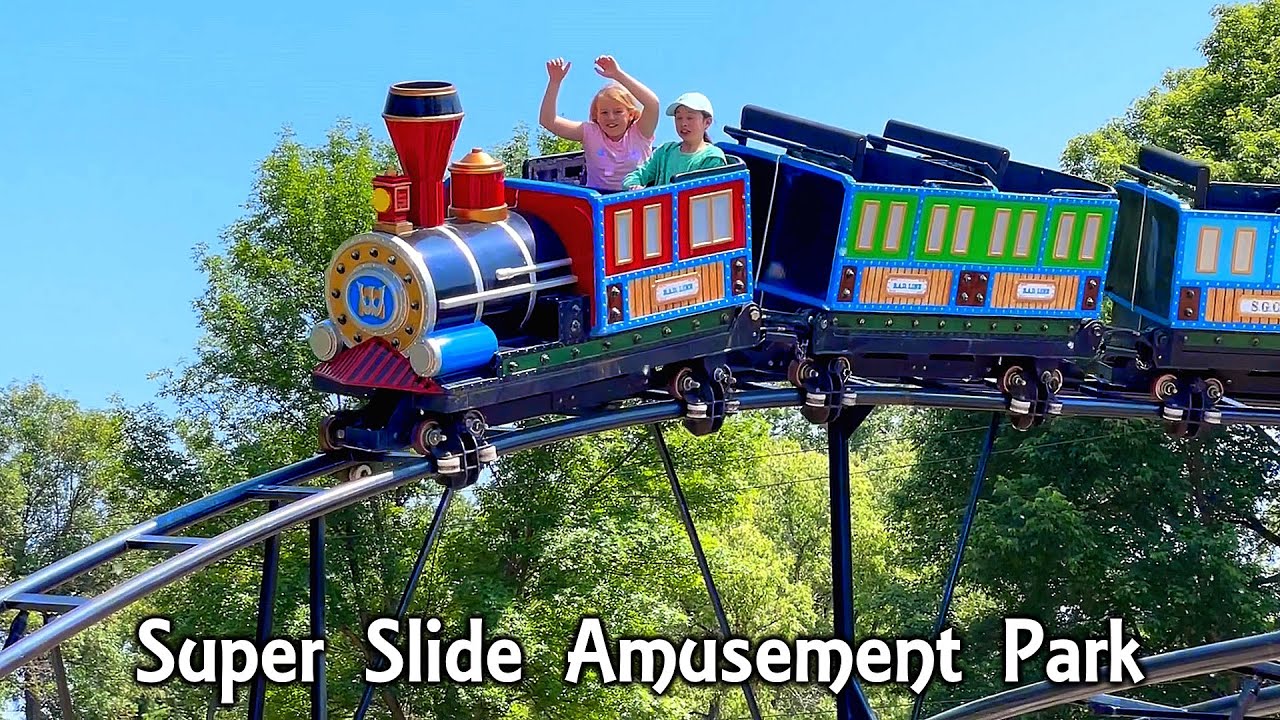 North Dakota's Only Roller Coaster - Super Slide Amusement Park - So Mini Parks 5