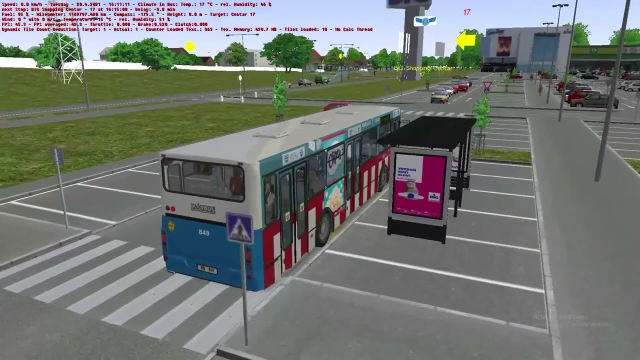 OMSI 2 - Novi Sad line 17 - Ikarbus IK-103 - Repaint Clipsy