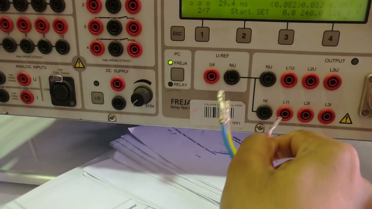 RET670 transformer differantial protection test part-2