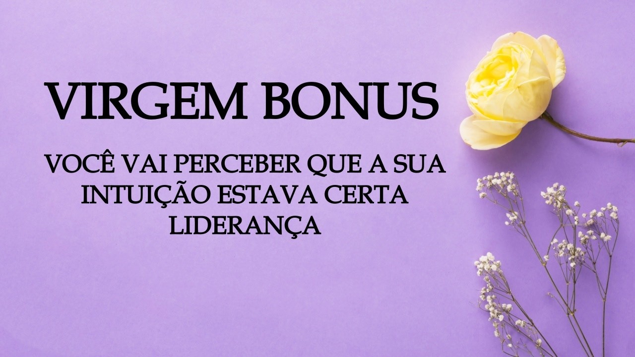 🔮💫VIRGEM BONUS💫🔮AS RESPOSTAS QUE VOCÊ PRECISA ESTÃO A CAMINHO