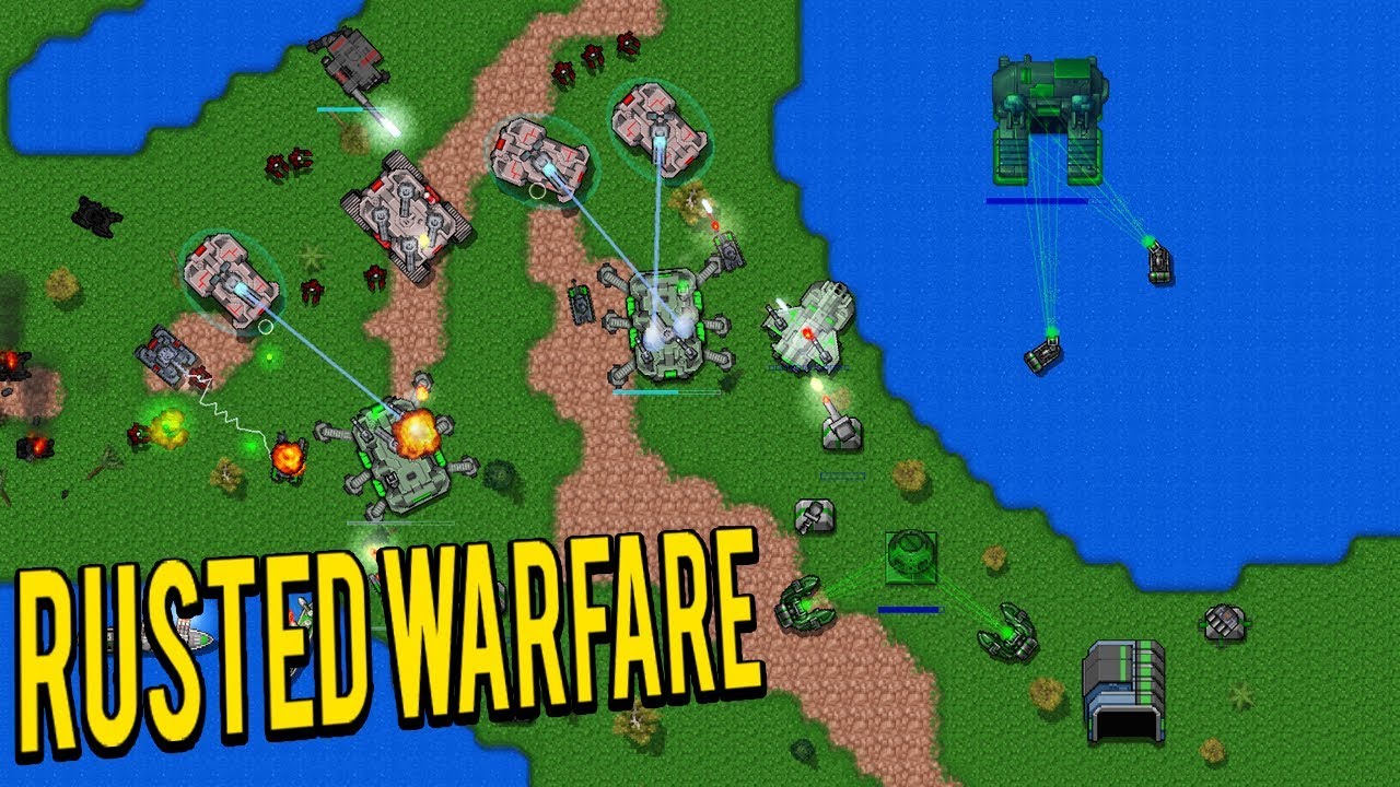 Similar to Supreme Commander - Rusted Warfare Multiplayer 3v3