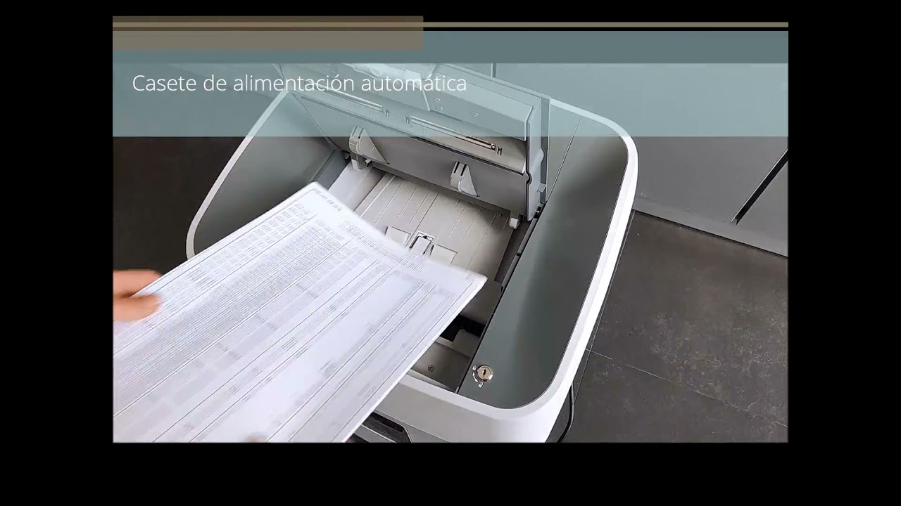 Destructora de documentos DAHLE ShredMatic 300.