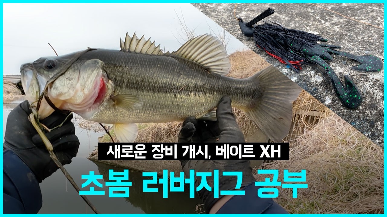 [배스낚시] 초봄 