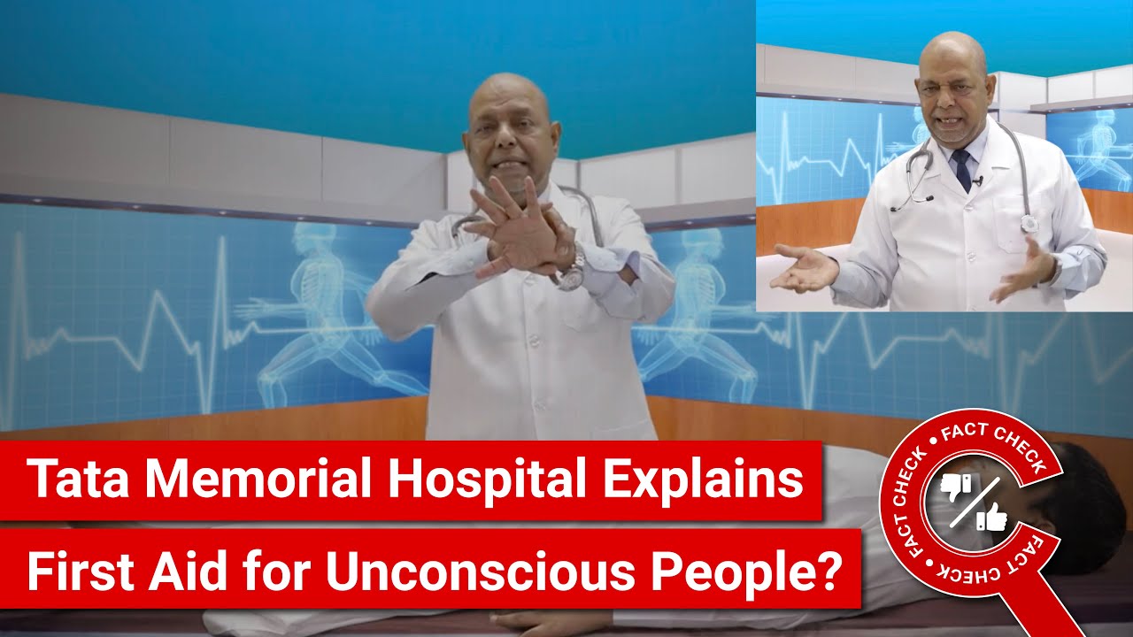 FACT CHECK: Viral Video Shows Tata Memorial Hospital Explaining First Aid for Unconscious People?