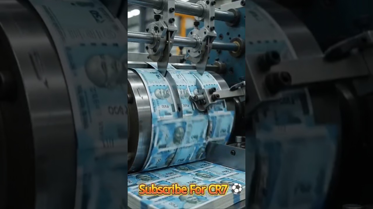 How ₹50 Indian Rupees Notes Are Made? 🤯 #AIMaking #IndianMoney #CurrencyFacts