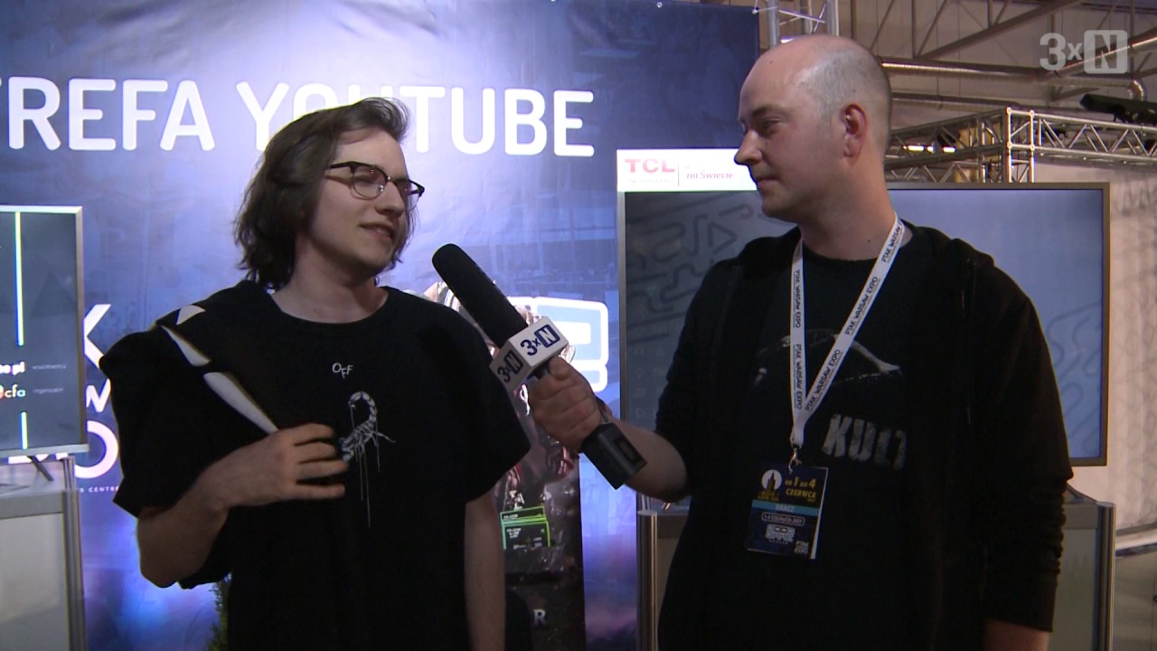 Gargamel szczerze o SA Wardęga i zniknięciu z YouTube (Good Game Expo 2017 / Warsaw Comic Con)