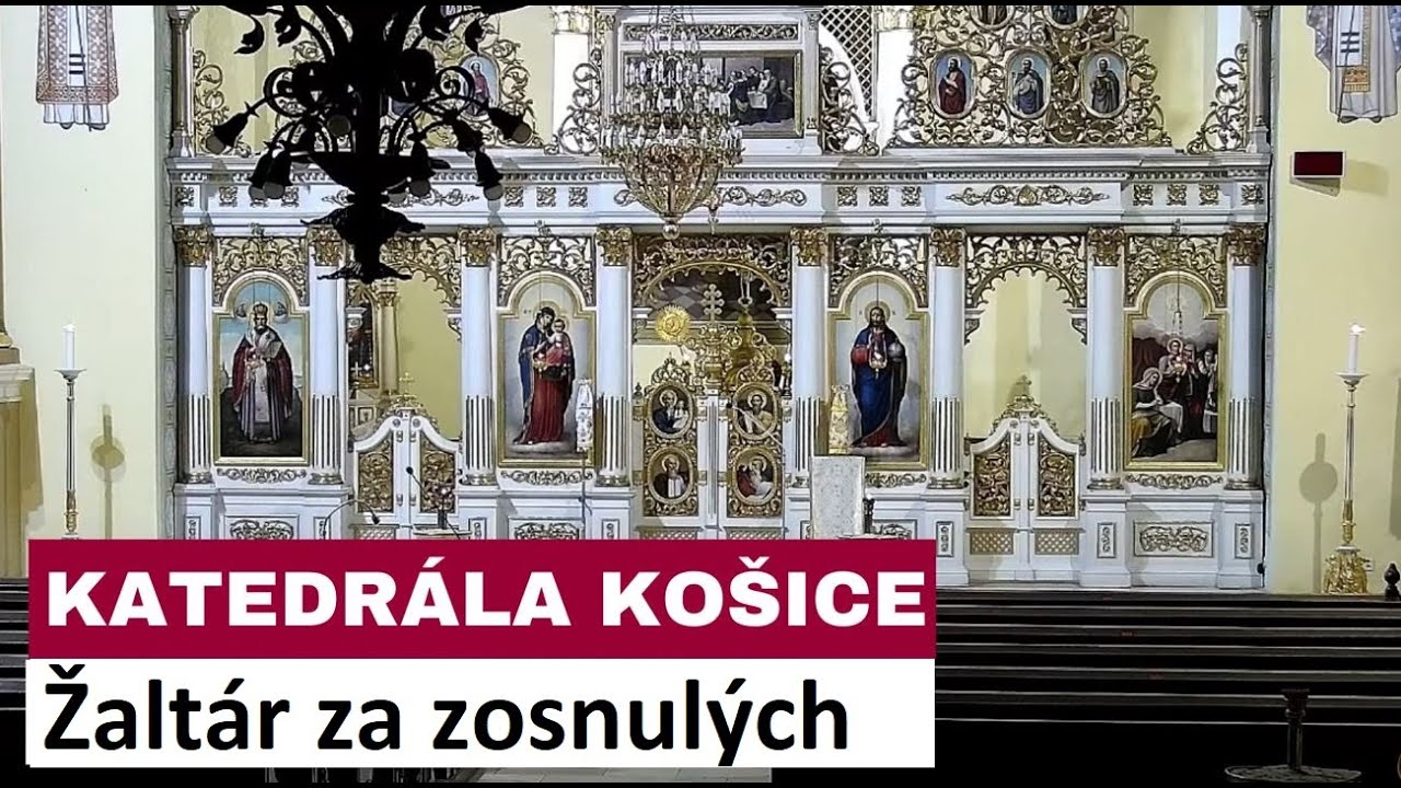 🎥 NAŽIVO: Žaltár za zosnulých z katedrálneho chrámu z Košíc