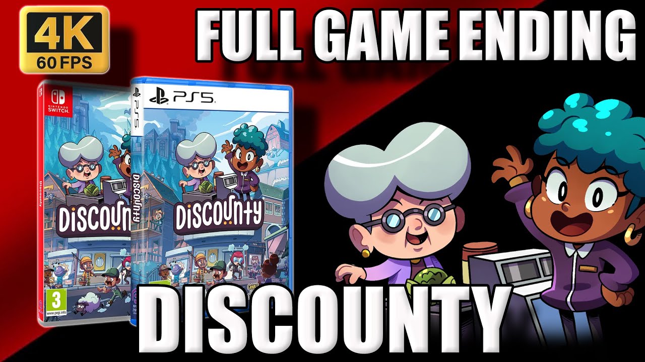 Discounty Full Game Walkthrough No Commentary [Final Part] | Discounty Gameplay 4K 60FPS