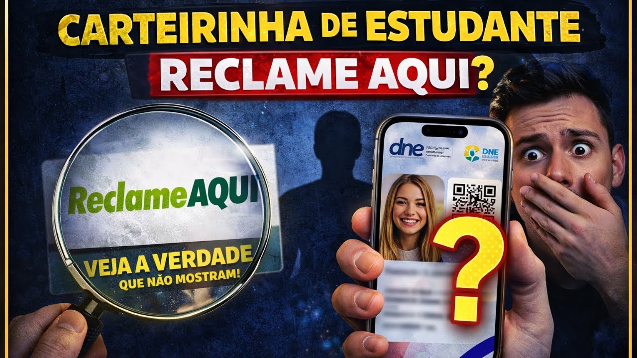 Carteirinha de Estudante no Reclame Aqui e Gov.Br