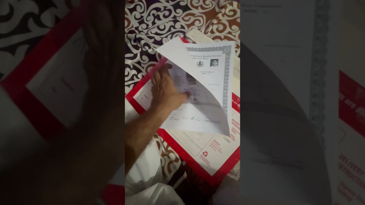 IBCC documents attested.  TCS k zariye docs verification IBCC se.